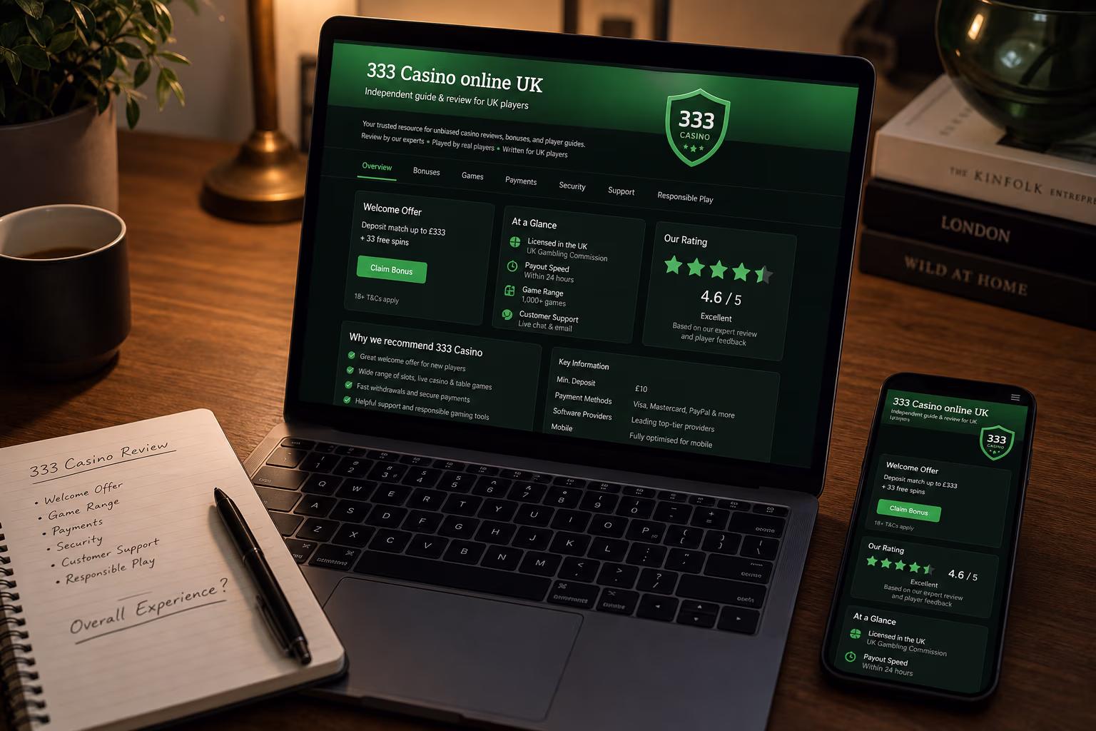 333 Casino Reviews and Player Reputation